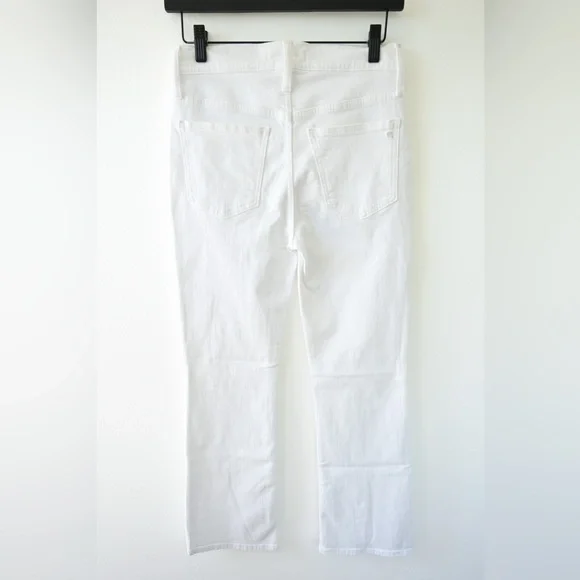 Madewell Mid Rise Kickout Crop NWT - Picture 9 of 10